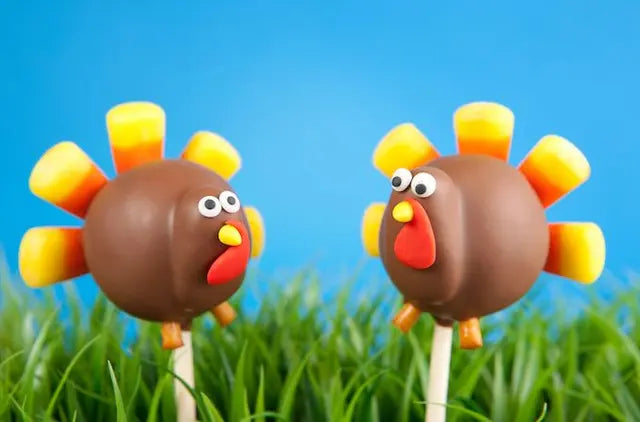 Turkey Cake Pops: Thanksgiving Inspiration