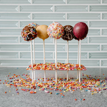 Cake Pop Display Stand with 20 Cellophane Bags and Ties