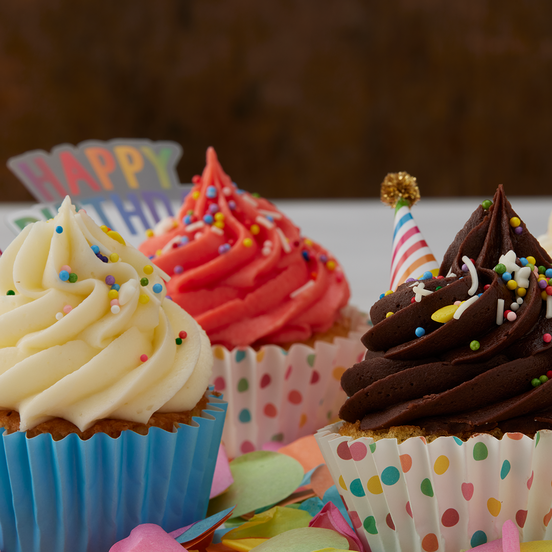 Gluten Free Confetti Cupcakes