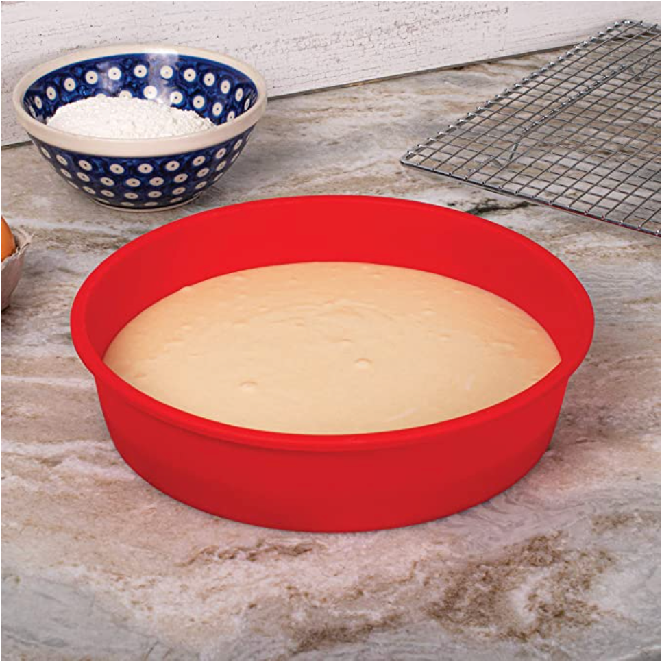 BPA-Free Silicone 9" Cake Pan (cakes need 2 pans, cakepops 1 pan)